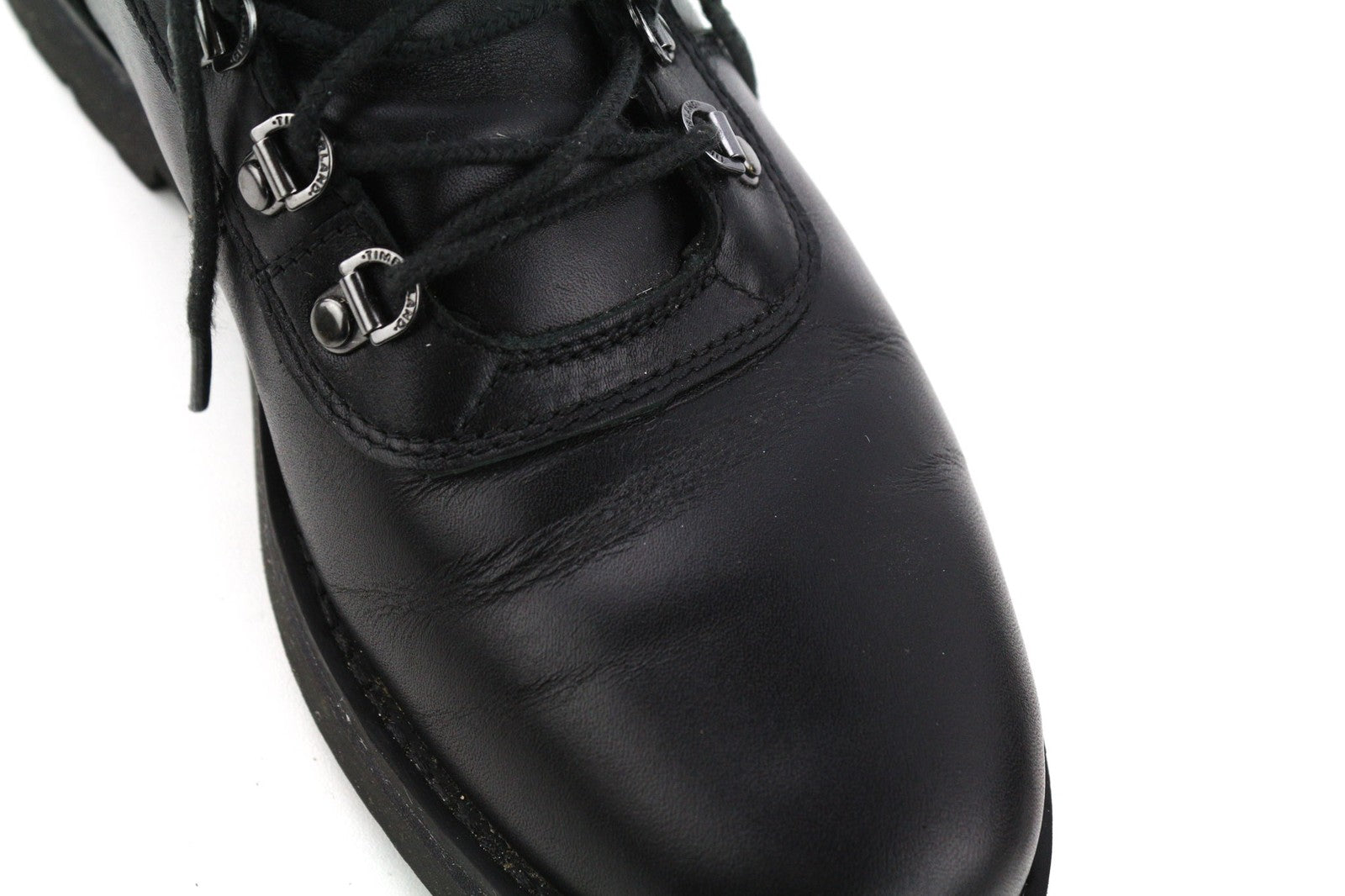 TIMBERLAND A27ZK Men's UK8 EU42 Black Leather Waterproof TimberDry ReBOTL Boots