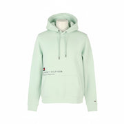 TOMMY HILFIGER Pocket Placement Men Hoodie 2XL Minty Essence Kangaroo Pullover