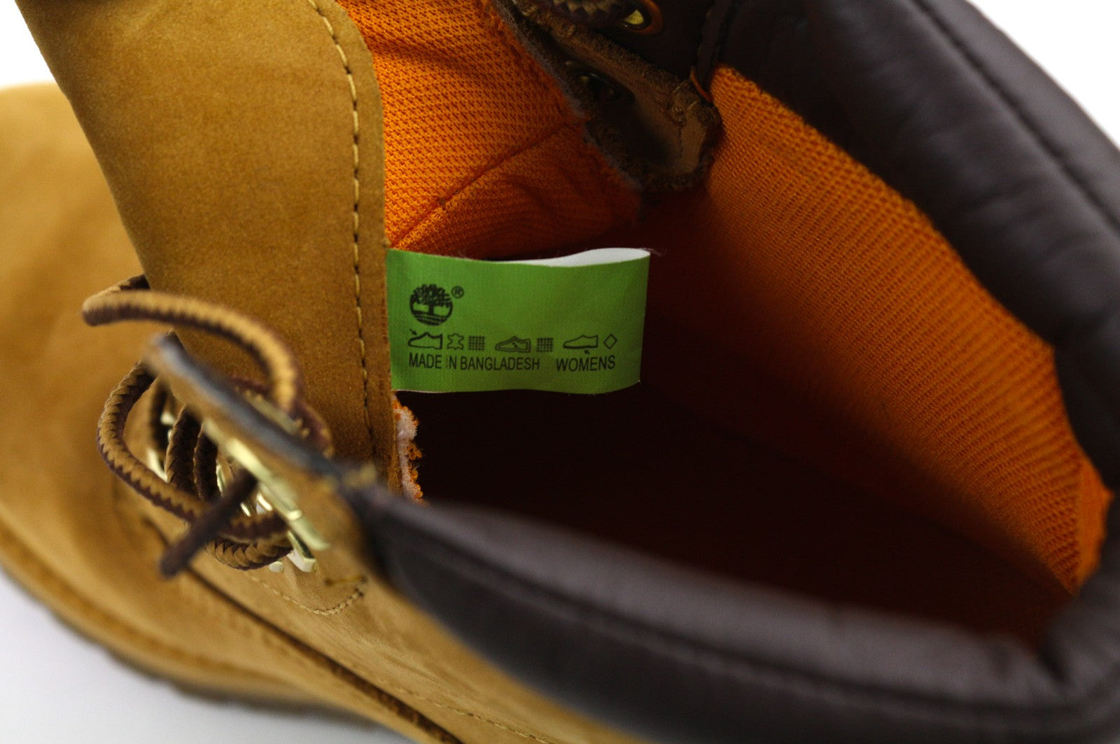 TIMBERLAND 8168R Women's UK4.5 EU37.5 Brown Leather Almond Toe Waterproof Boots