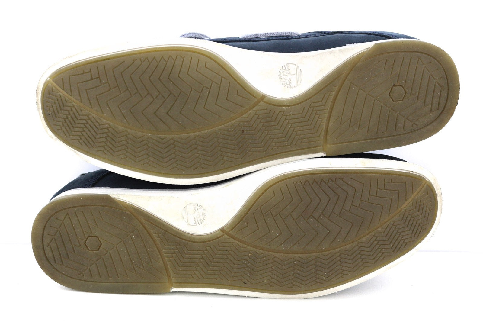 TIMBERLAND A416H Men's UK7 EU41 Blue Leather Slip On Loafer True Cloud Comfort