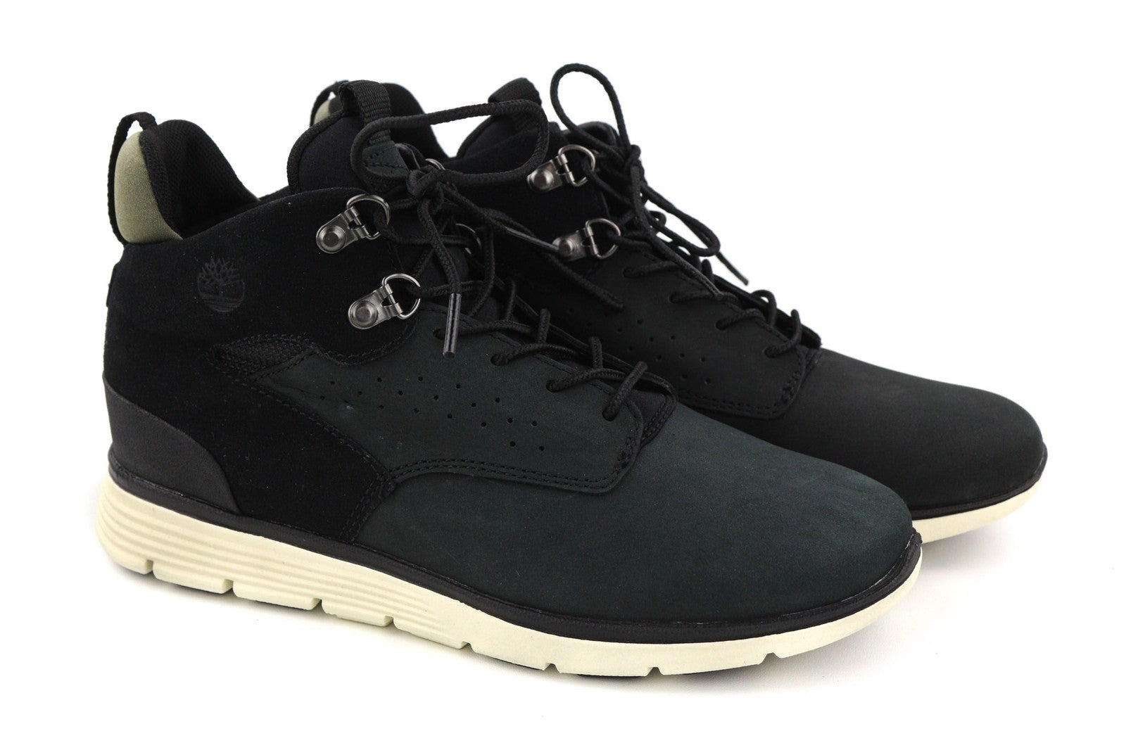 TIMBERLAND A2N1K Boy's UK5 EU38 Black Sensorflex Comfort Ankle Boots Logo