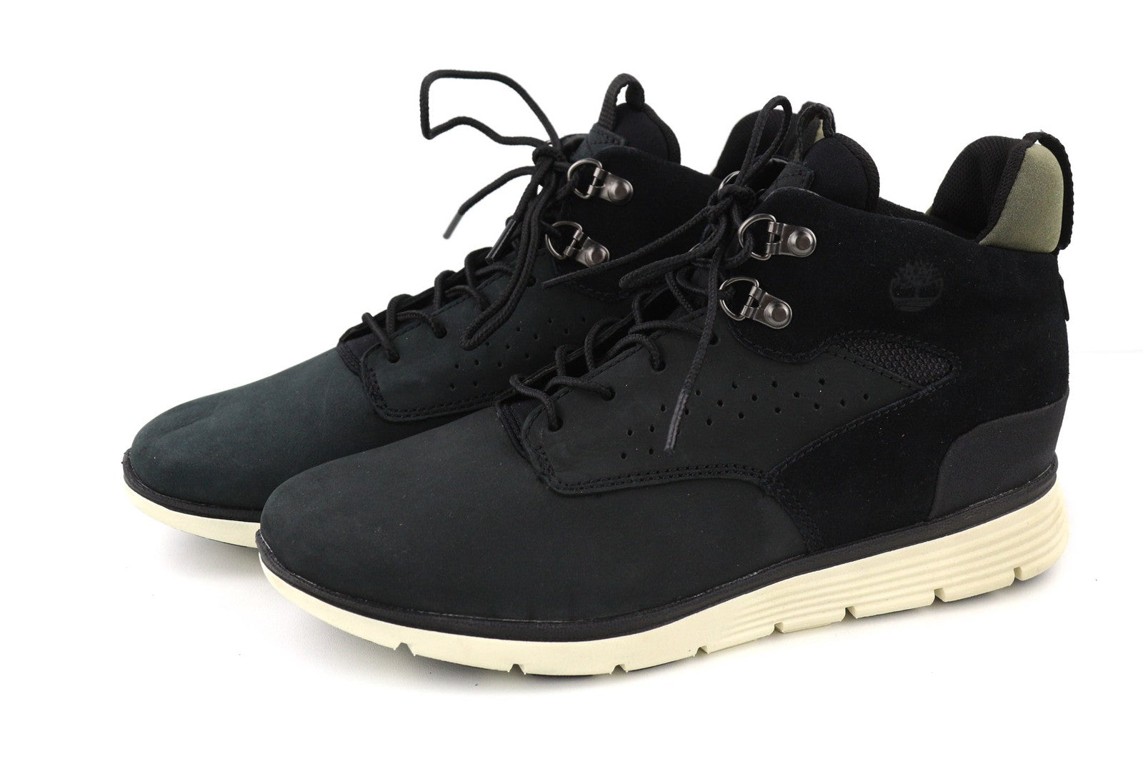 TIMBERLAND A2N1K Boy's UK5 EU38 Black Sensorflex Comfort Ankle Boots Logo