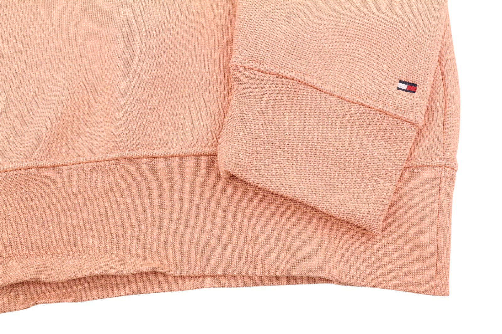 TOMMY HILFIGER Fapino Stacked Logo Men Hoodie L Organic Cotton Blend Pullover