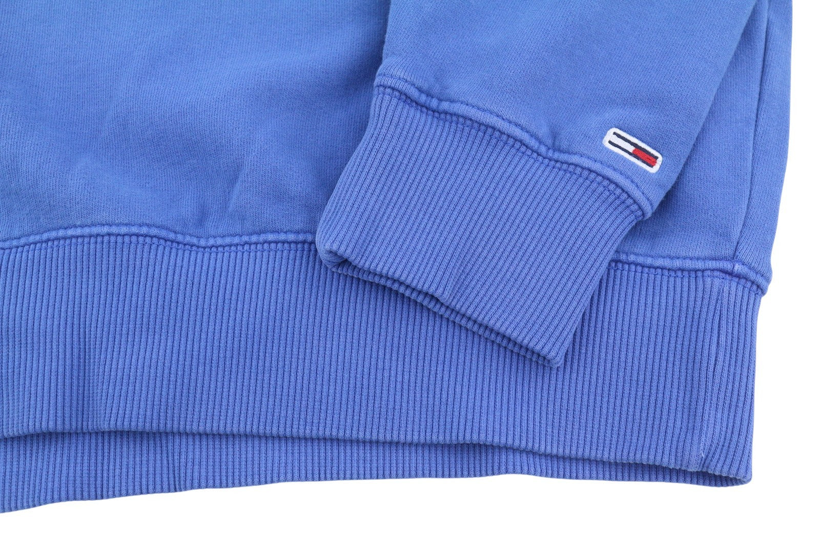 TOMMY HILFIGER RLX Vintage Vars Men Sweatshirt L Blue Logo Crew Neck Pullover