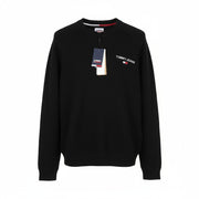 TOMMY HILFIGER Req Raolan Men Jumper XL Black Crew Neck Tight-Knit Pullover