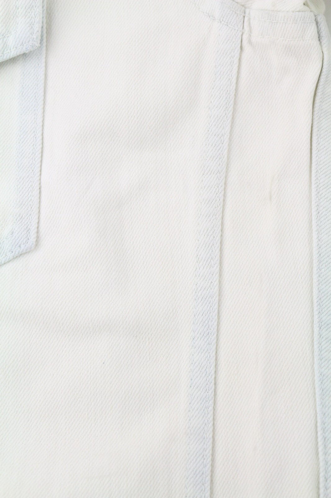 NUDIE JEANS Terry vyriška XL dydžio „Extreme Bleach Denim“ striukė su sagomis ir kišenėmis 