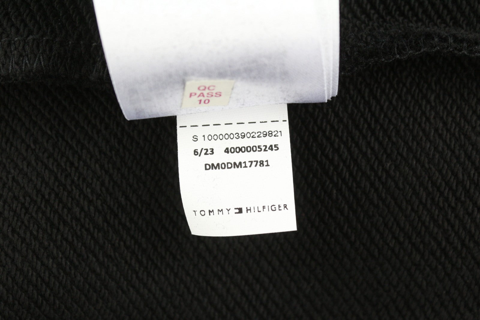 TOMMY HILFIGER Req Entry Graphi Men Hoodie 2XL Black Kangaroo Pocket Pullover