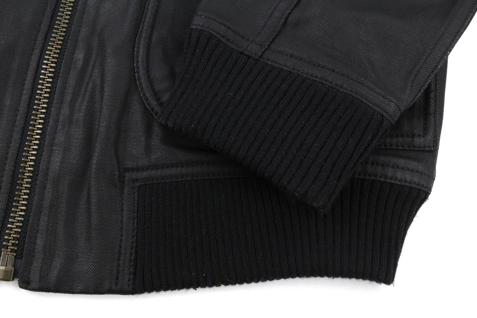 NUDIE JEANS Severin dengtas džinsinis vyriškas juodas grynos medvilnės bomber švarkas be pamušalo M 