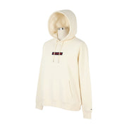 TOMMY HILFIGER Monotyope Box Men Hoodie XL Ivory Oversized Kangaroo Pullover