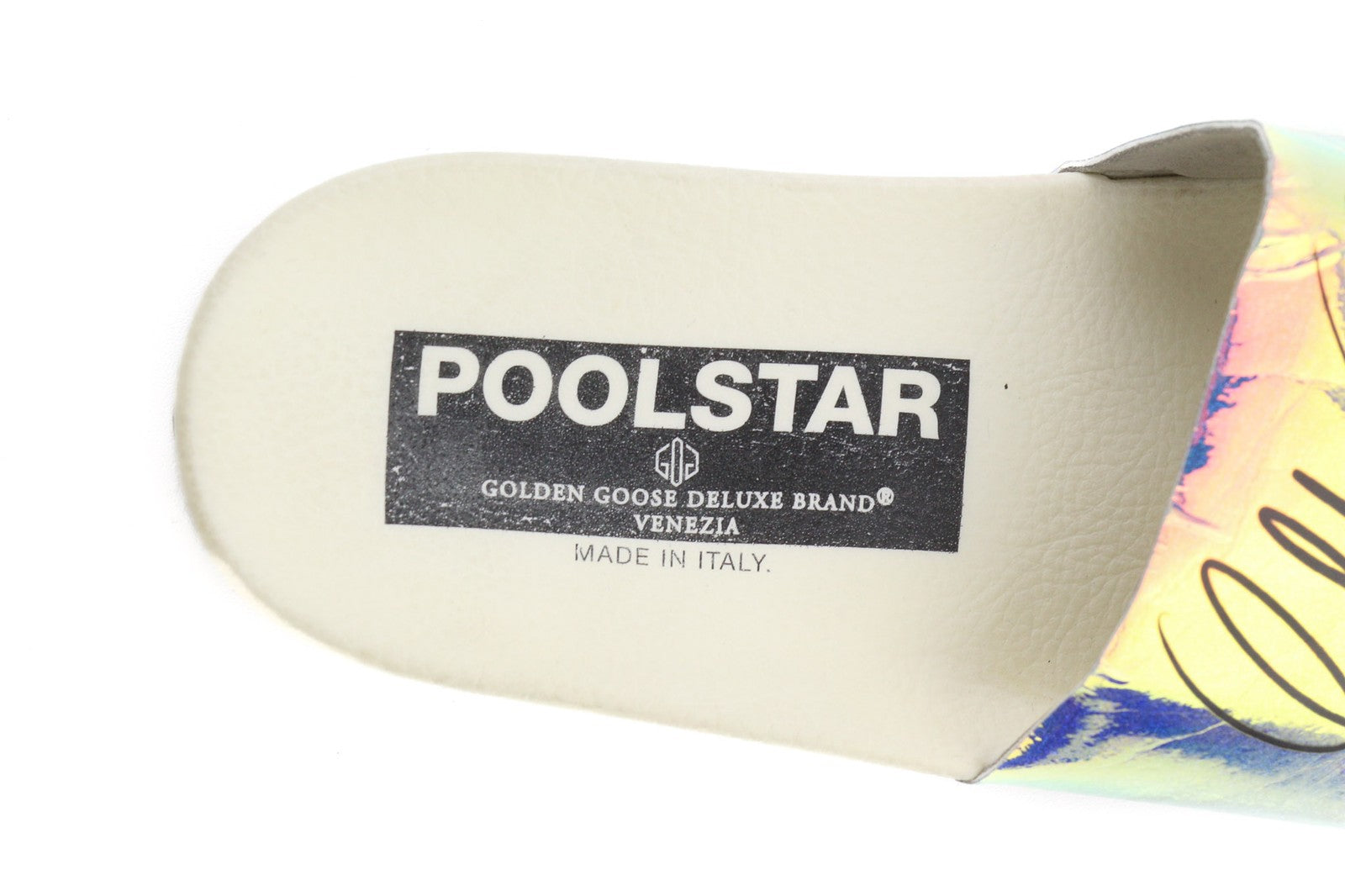 GOLDEN GOOSE Poolstar Women's EU39 White Summer Swimming Pool Slip On Slippers