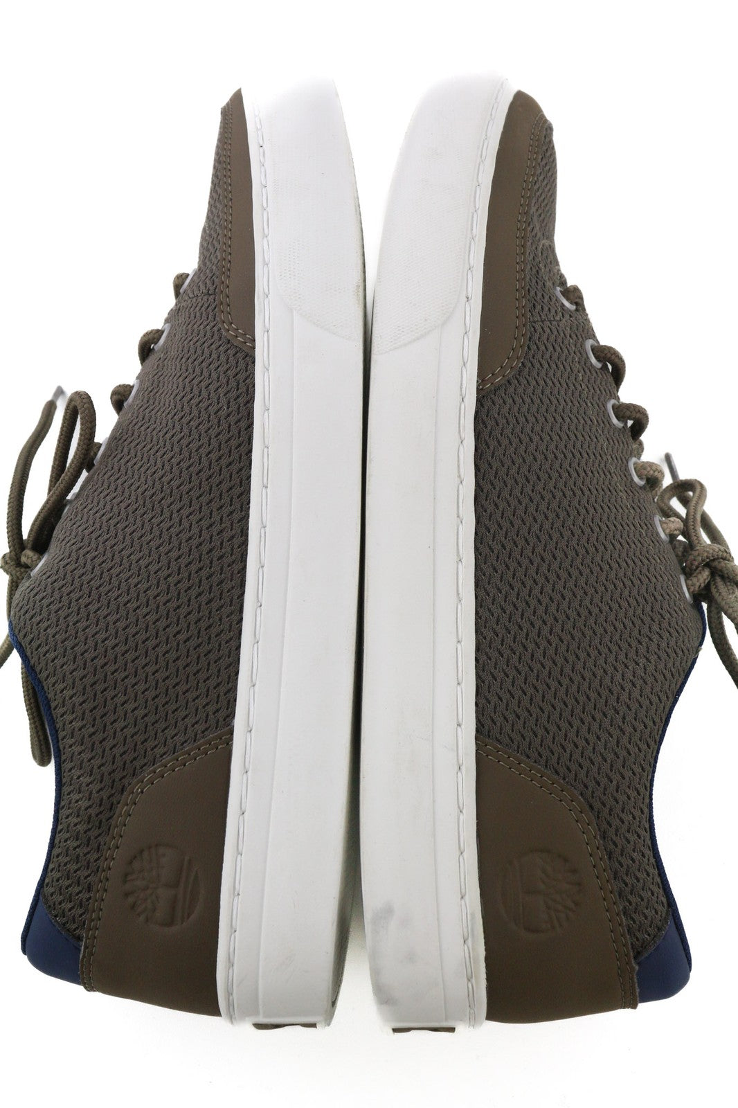 TIMBERLAND A2QK3-A5746 Men's EU42/43 Green Leather Textile Low-Top Leisure Shoes