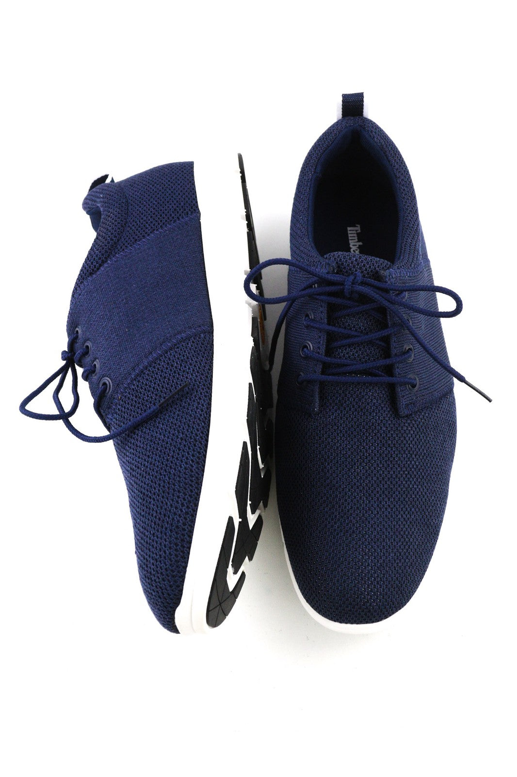 TIMBERLAND A2A9P-A5550 Men's EU43.5/44.5 Blue Textile Low-Top Sneakers Trainers