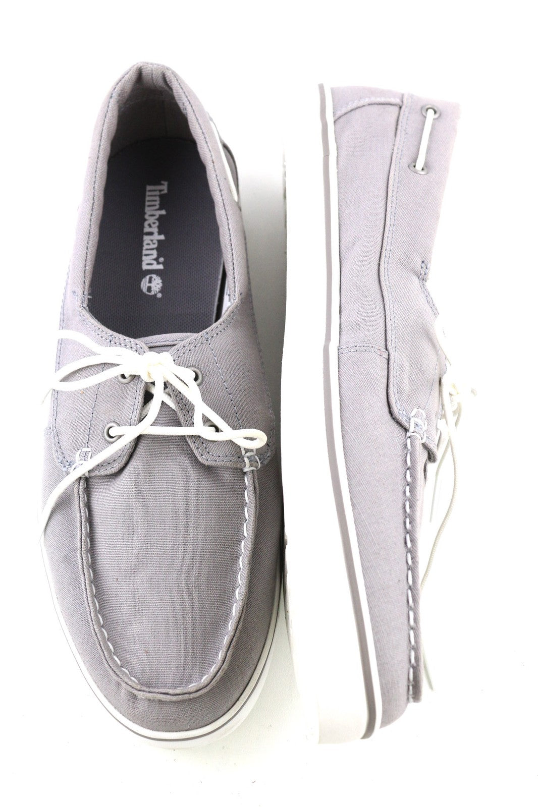 TIMBERLAND A253M-A44118 Men's EU43/44 Grey Textile Low-Top Casual Loafers Shoes