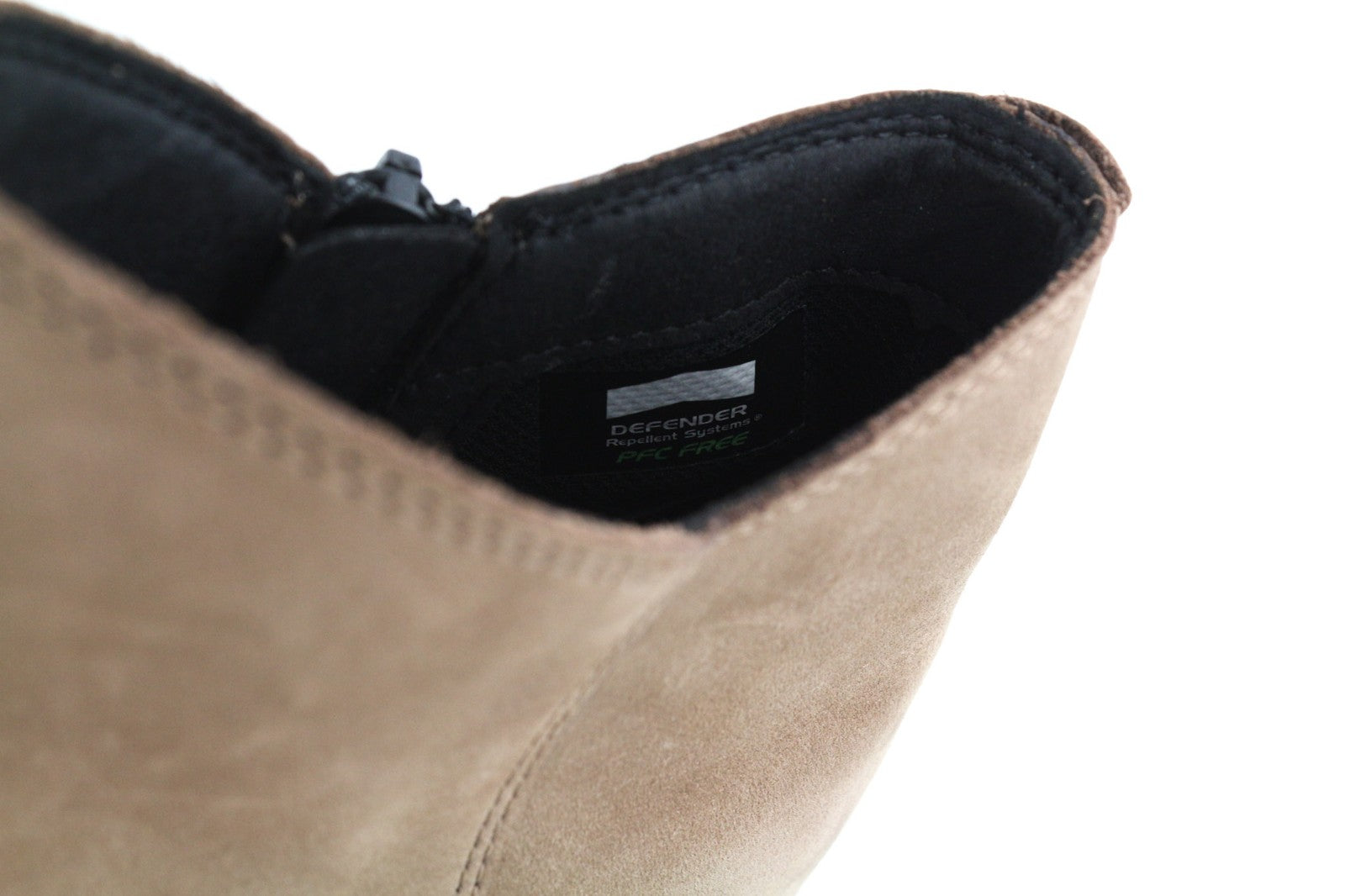 TIMBERLAND A2JJK-A6034 Women's EU38/39 Brown Leather Zipped Ankle Heels Shoes