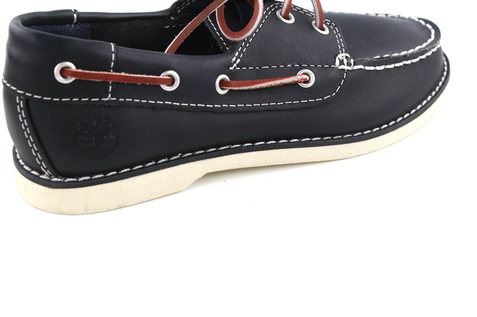 TIMBERLAND 3177A-A4498 Boys' EU33/34 Navy Genuine Leather Loafers Shoes