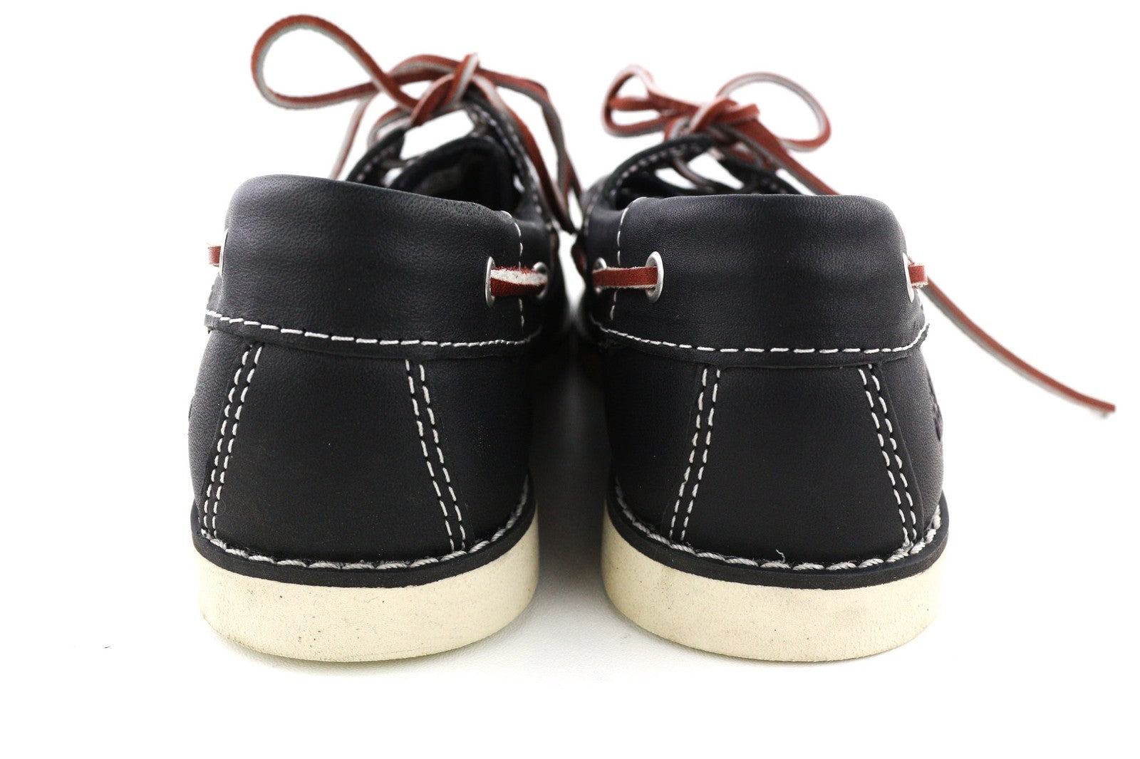 TIMBERLAND 3177A-A4498 Boys' EU33/34 Navy Genuine Leather Loafers Shoes