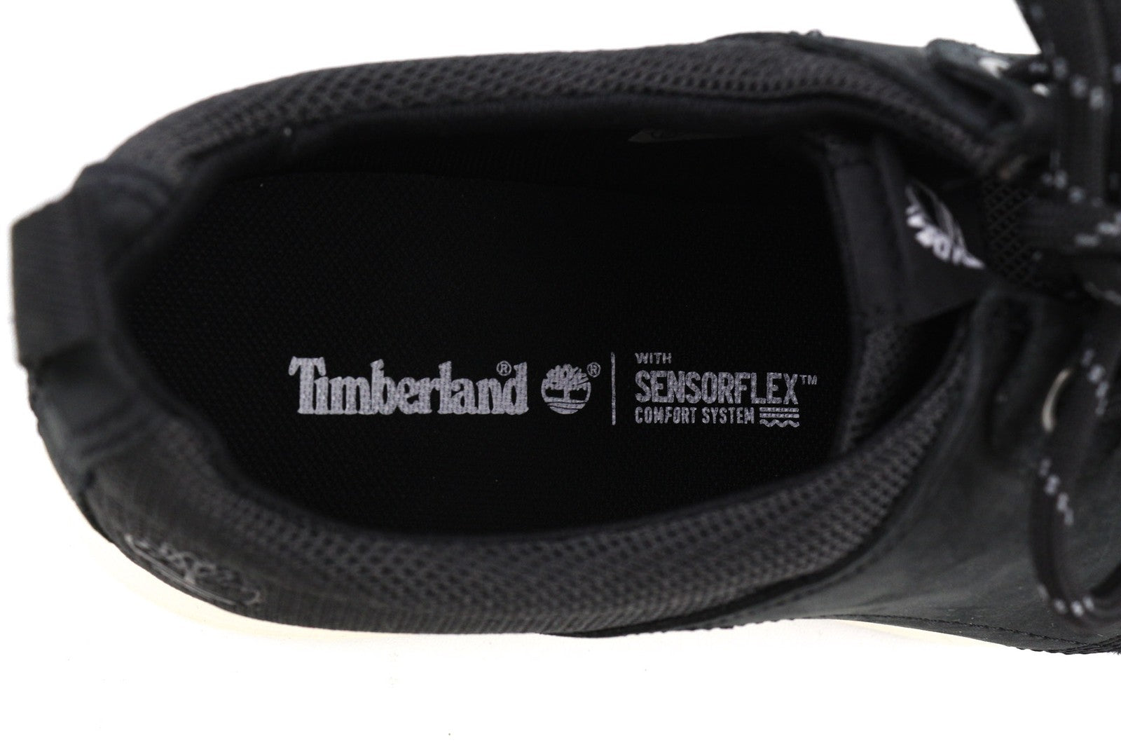 TIMBERLAND A1XZW-A4150 Men's EU43/43.5 Black Textile Leather Detailed Trainers
