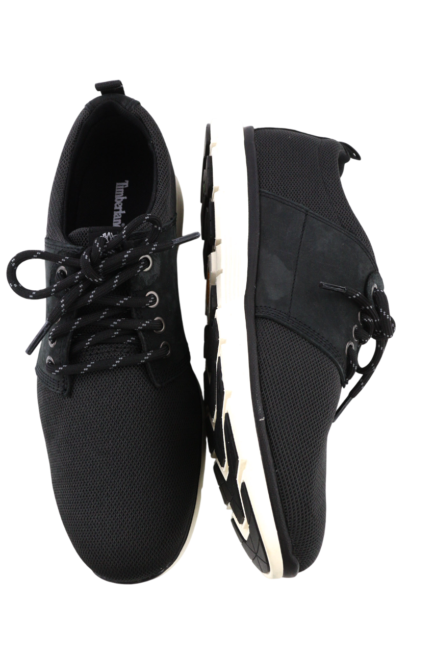 TIMBERLAND A1XZW-A4150 Men's EU43/43.5 Black Textile Leather Detailed Trainers