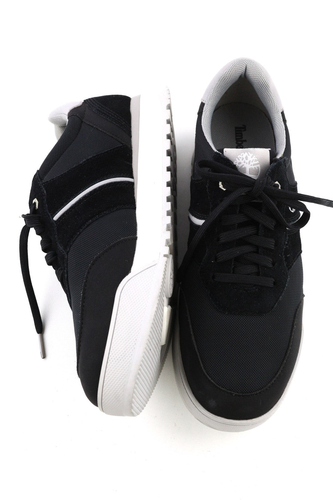 TIMBERLAND A23YK-A5519 Women's EU38.5/39 Black Leather Textile Trainers