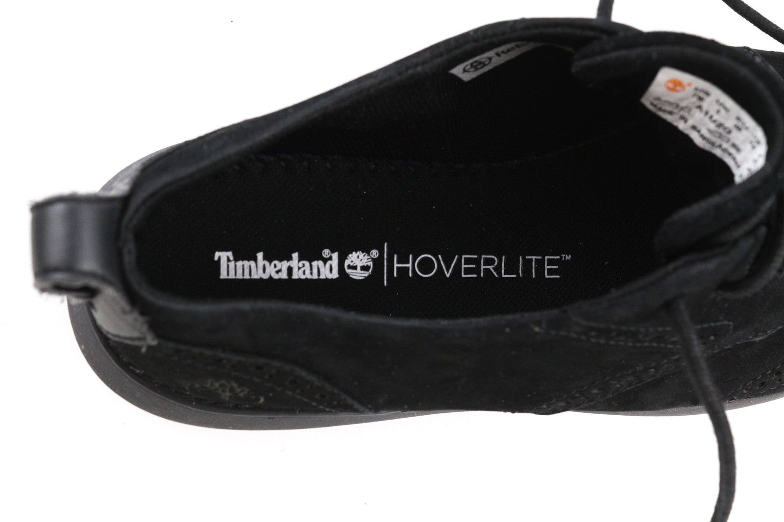 TIMBERLAND A1UZG-A3719 Women's EU38/38.5 Black Leather Low-Top Laced Shoes