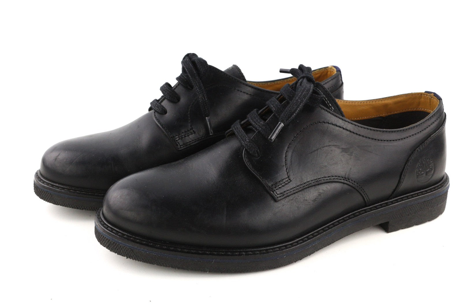 TIMBERLAND A3ZZH-A53148 Men's EU41.5/42 Black Genuine Leather Low-Top Shoes