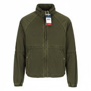 TOMMY JEANS Men's S Green Washed Lightweight Hooded Zip Casual Jacket