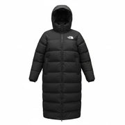 THE NORTH FACE NF0A4R3K Women's S Black Down Long Padded Winter Puffer Coat