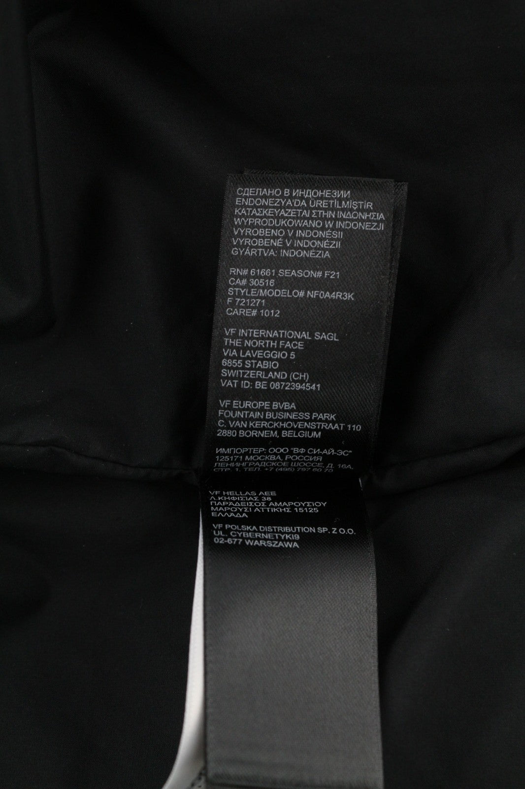 THE NORTH FACE NF0A4R3K Women's S Black Down Long Padded Winter Puffer Coat