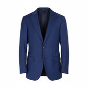 SUITSUPPLY Lazio Men's UK38R Super 110s Wool Blue Slim Single-Breasted Blazer