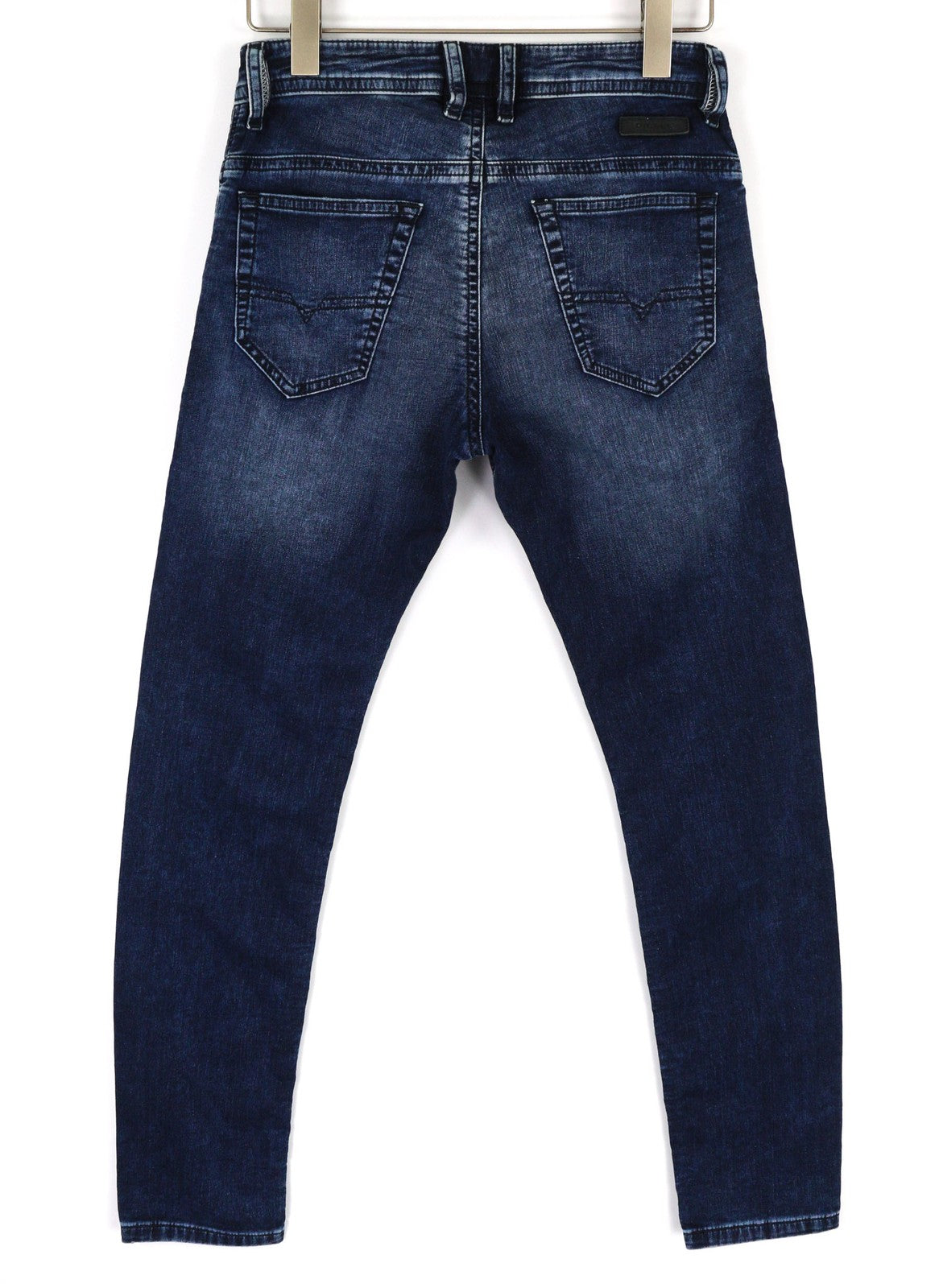 DIESEL Thommer CB-NE 0699Z Men's Jeans W28 Blue Stretch Washed Slim Zip Fit