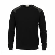 PAUL & JOE Men's M Black Round Neck Cotton Wool Long Sleeve Casual Sweatshirt