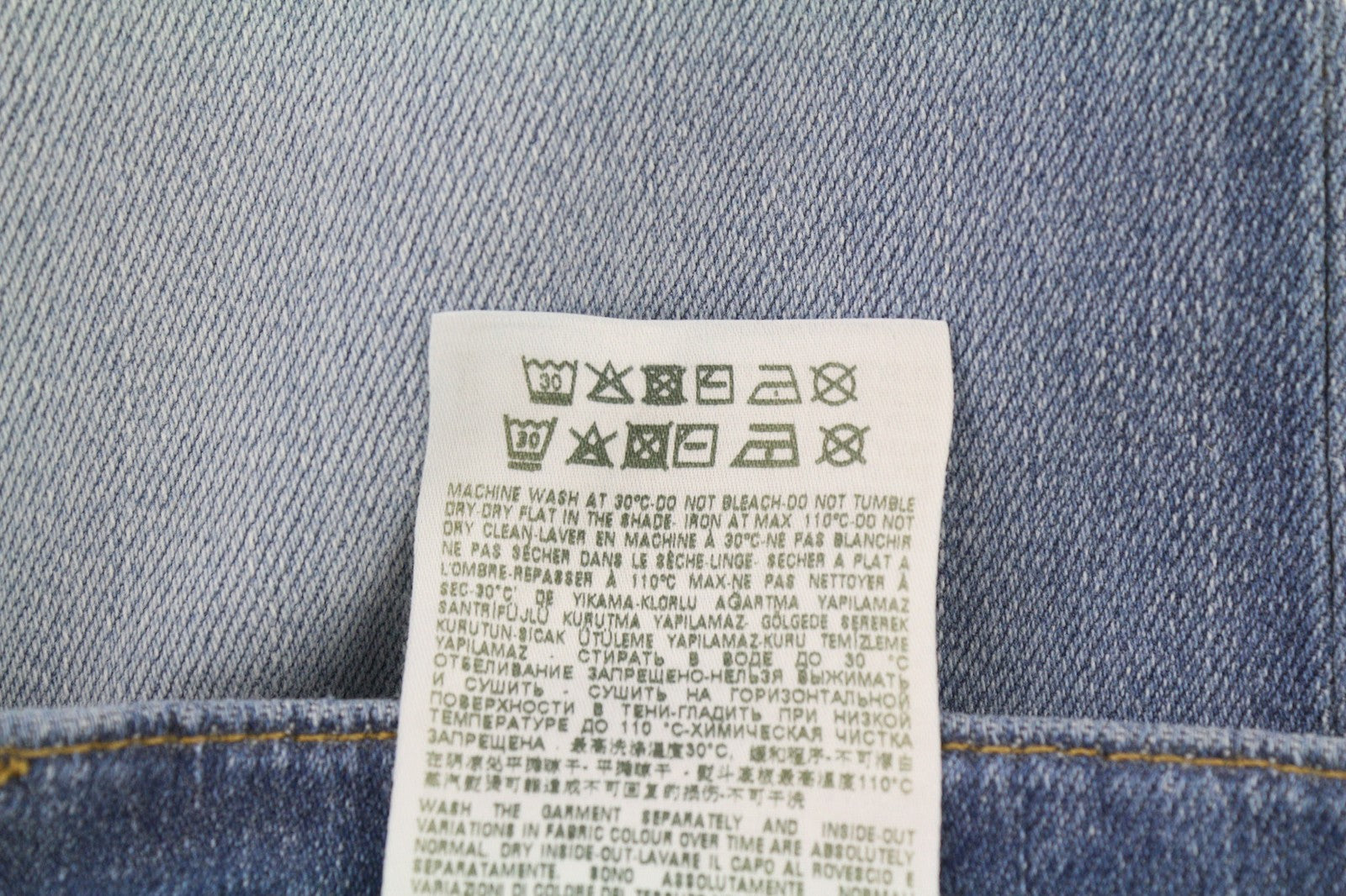 DIESEL D-Mihtry 009NF vyriški džinsai W31/L30 mėlyni, tiesaus kirpimo, tamprūs su sagomis 