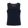 Navy Polyester Top