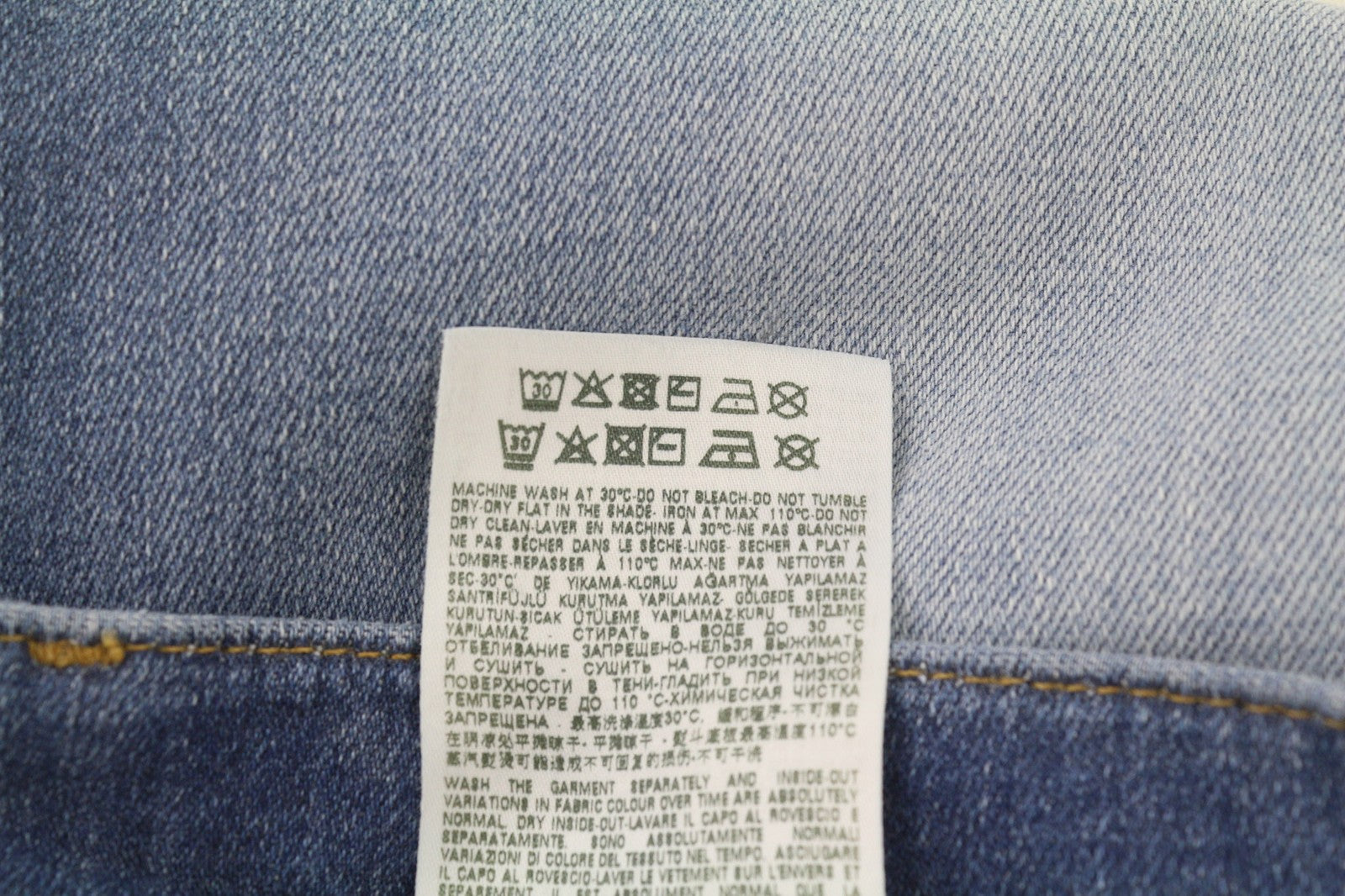 DIESEL D-Mihtry 009NF Men's Jeans W34/L30 Blue Straight Fit Stretch Button