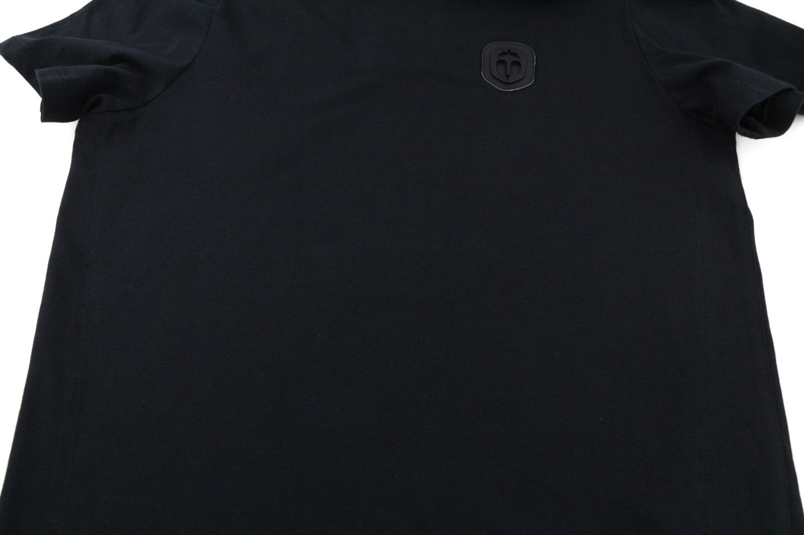 FRANKIE MORELLO Jianjian vyriški XS dydžio juodi medvilniniai marškinėliai trumpomis rankovėmis su grafiniu raštu