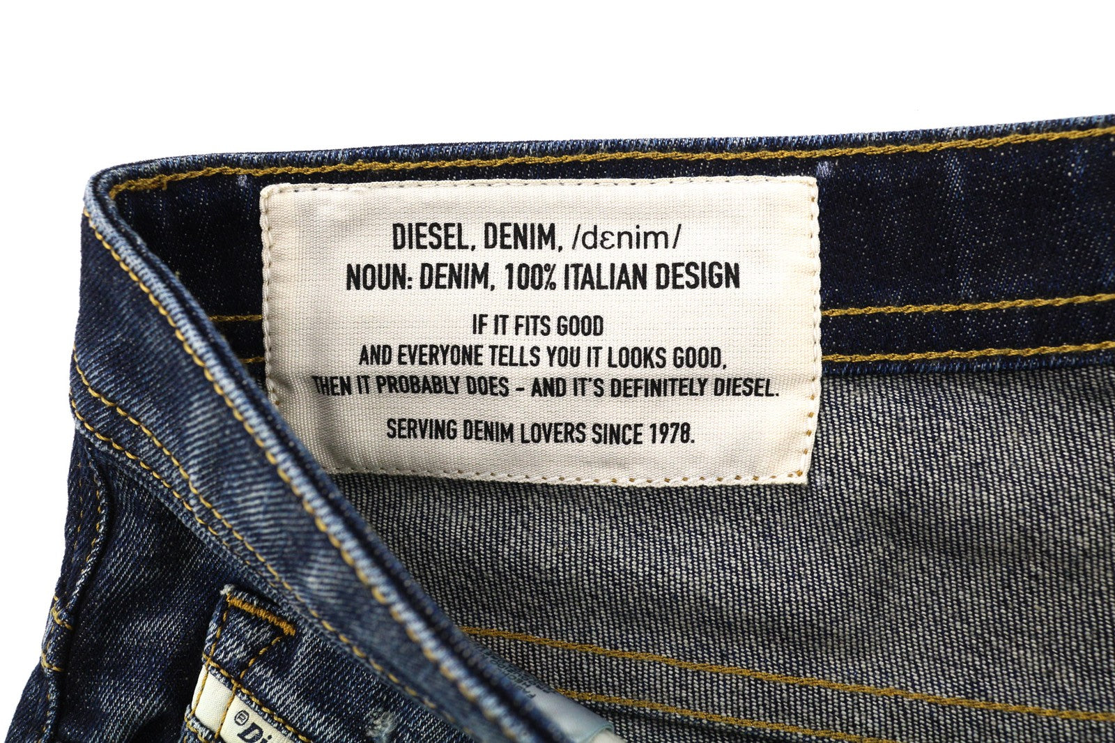 DIESEL Thommer-X 0096U Men's Jeans W38/L32 Blue Distress Slim Fit Stretch Zip