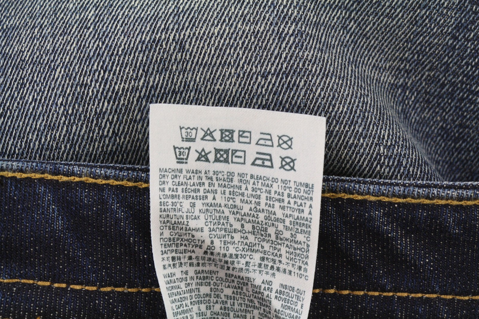 DIESEL Thommer-X 0096U vyriški džinsai W40/L32 mėlyni, aptempti, su logotipu ir užtrauktuku 