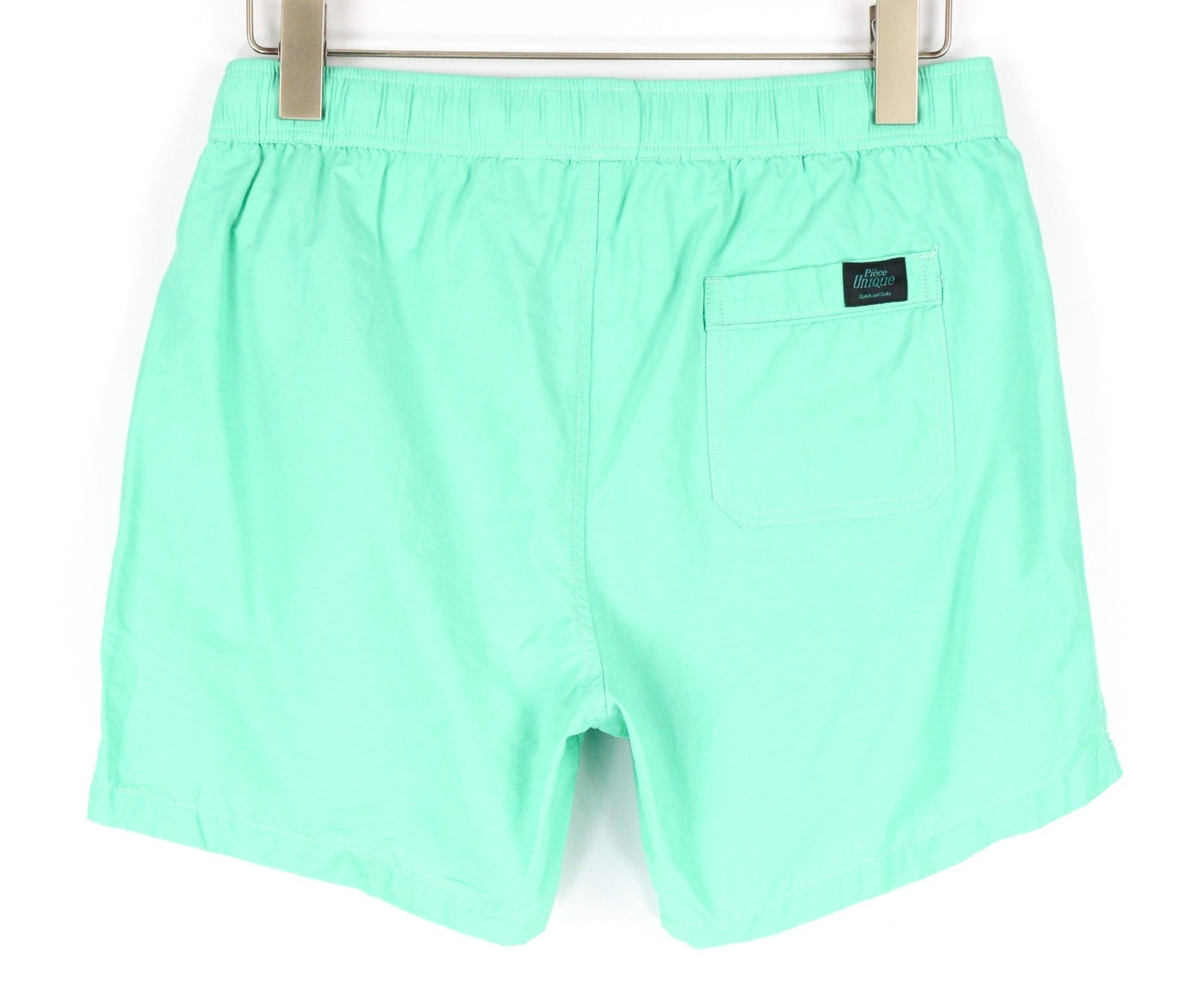 „SCOTCH &amp; SODA Ams Couture“ vyriškos žalios, mėlynos, raišteliu užtraukiamos maudymosi glaudės S dydžio 