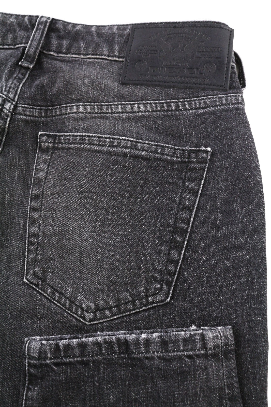 DIESEL D-Joy 09B12 moteriški džinsai W26/L32 mėlyni skalbti ploni, įprasto tamprumo džinsai 