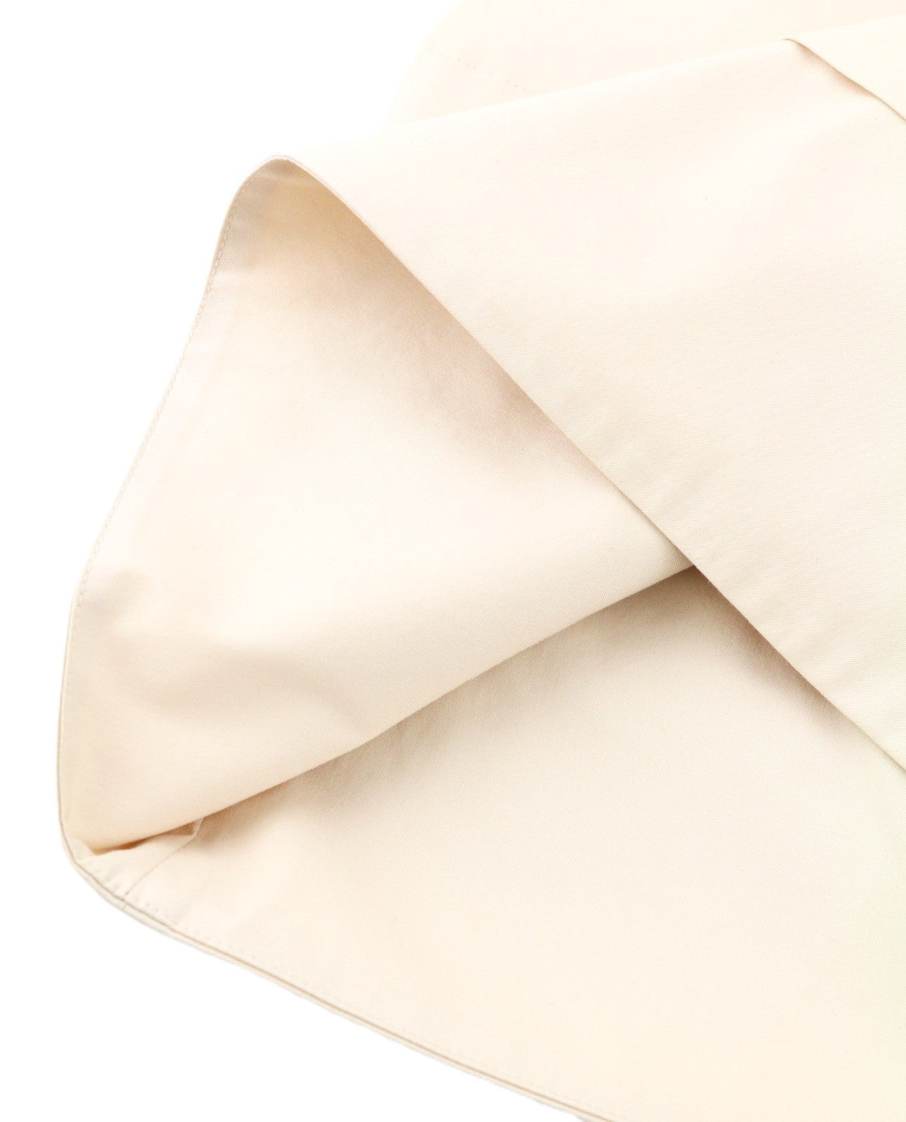 ARMANI JEANS Women's EU36 Beige Cream Cotton Blend Zipped Classic Skirt