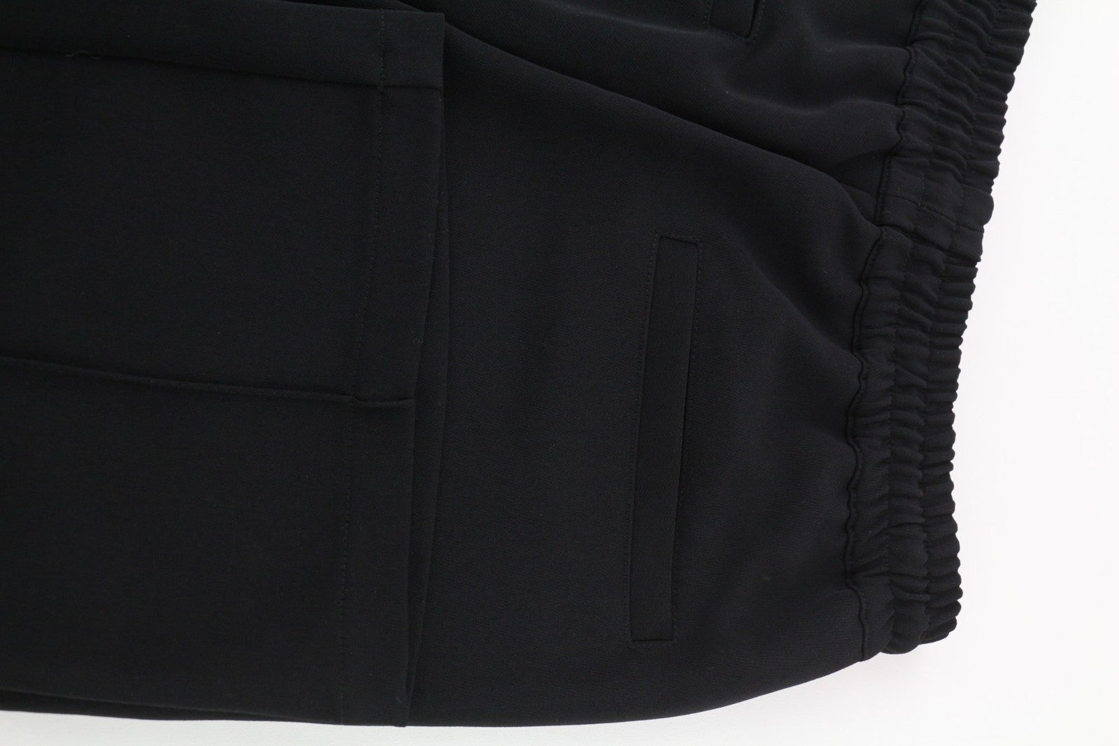 JOHN RICHMOND Men's S Black Stretch Pull-On Drawstring Casual Trousers