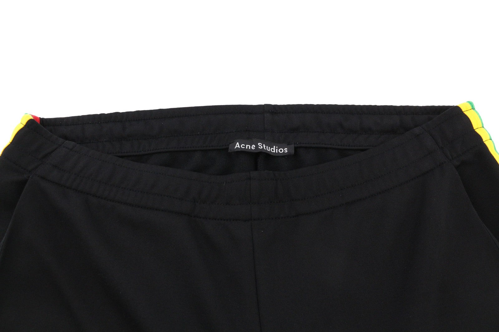 ACNE STUDIOS Norwich Face Men's S Black Pull-On Sweatpants Leisure Casual