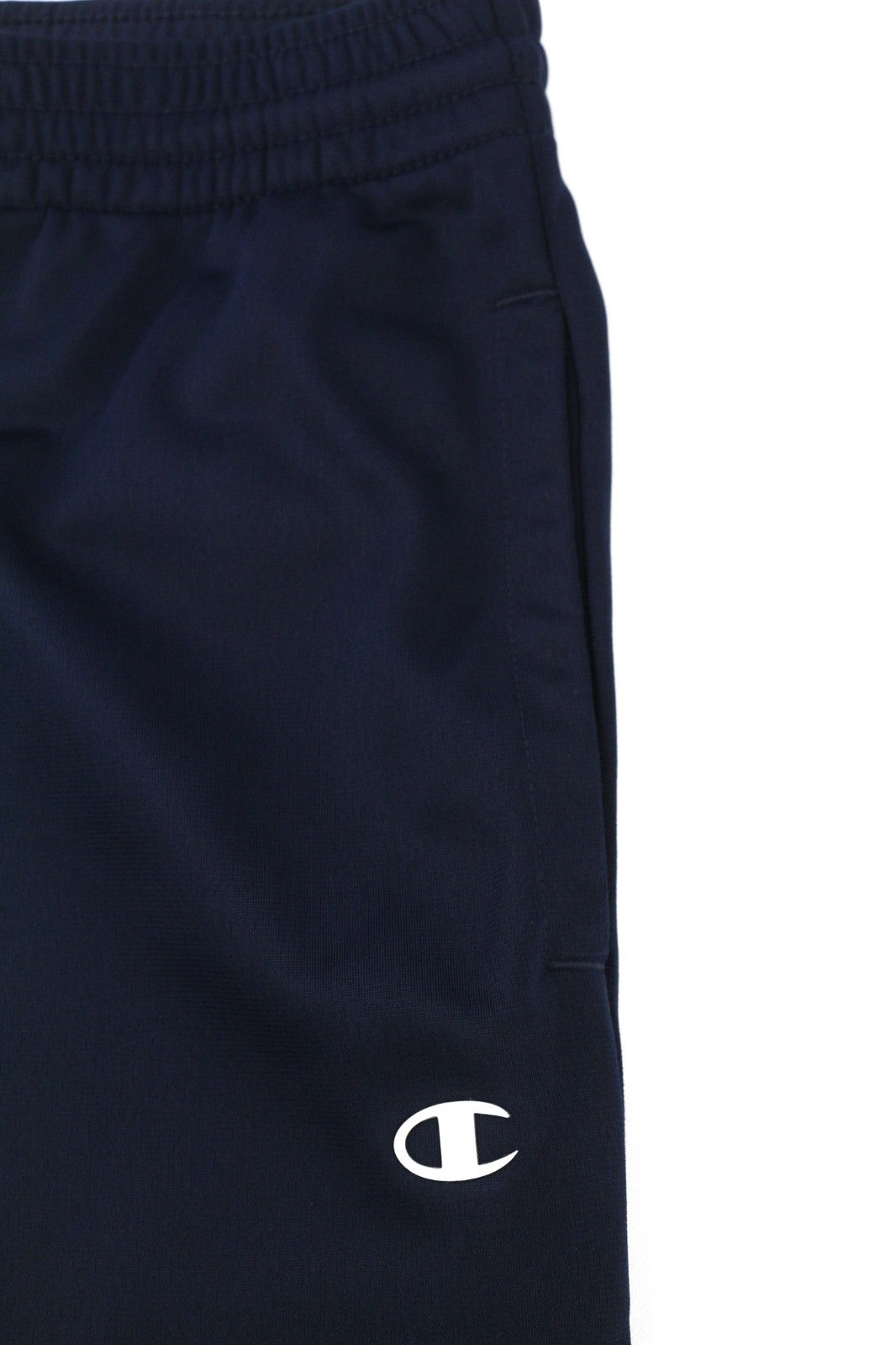 CHAMPION 214422 Men's Trousers M Navy Blue Pull-On Jogger Sweatpants Casual