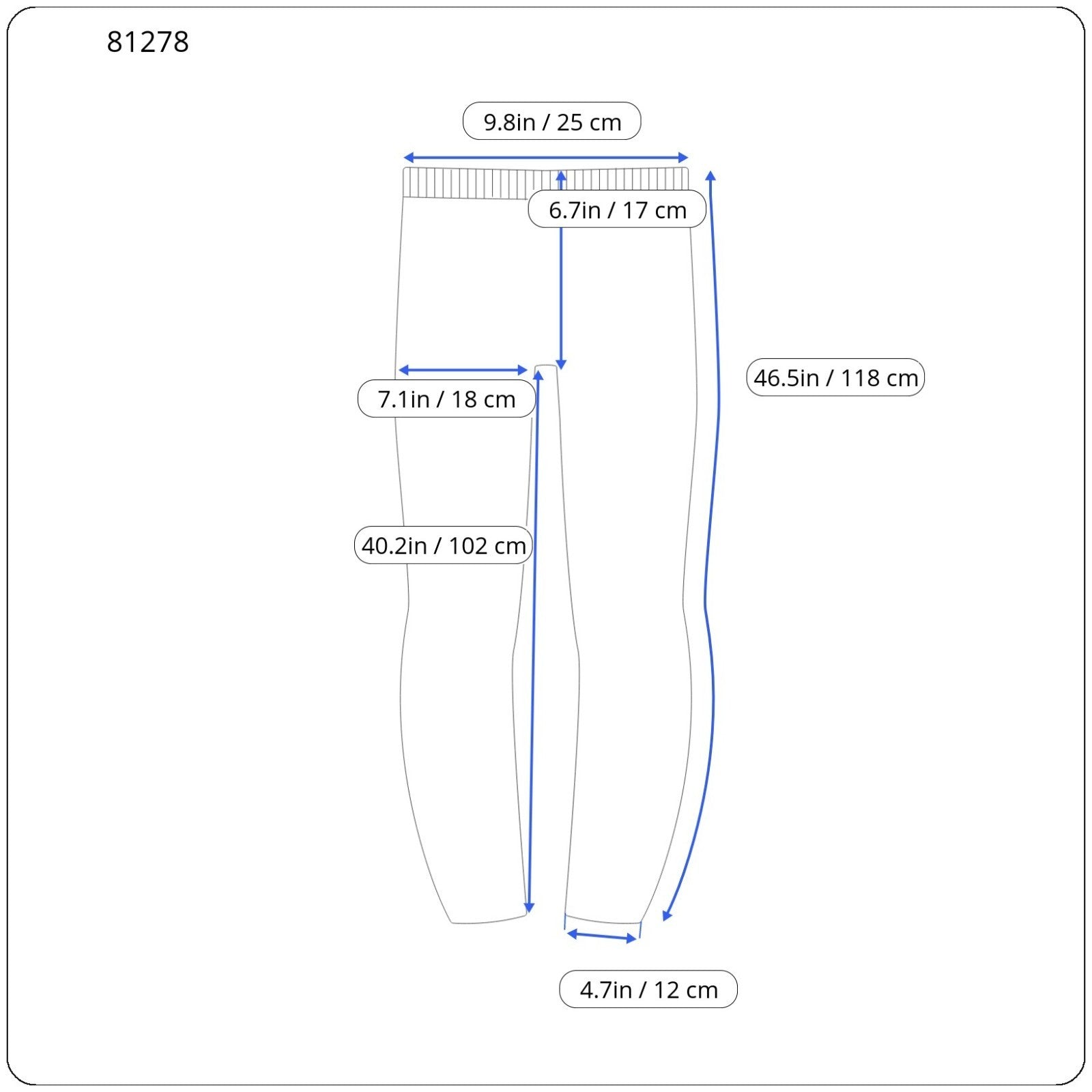 FRANKIE MORELLO Vidor Women's Trousers 40 Black Star Print Slim Elastic Waist