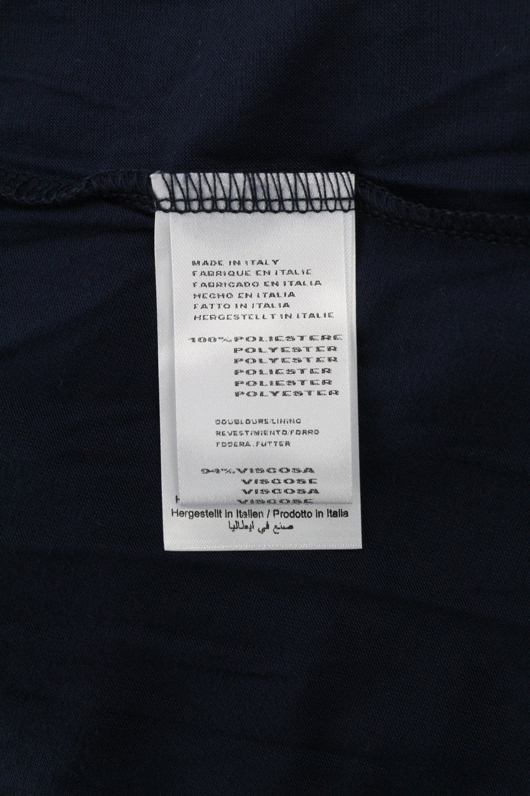 LA FE MARABOUTE moteriška suknelė, 38 cm, marginta ilgomis rankovėmis, V formos iškirpte, elastingu juosmeniu. 