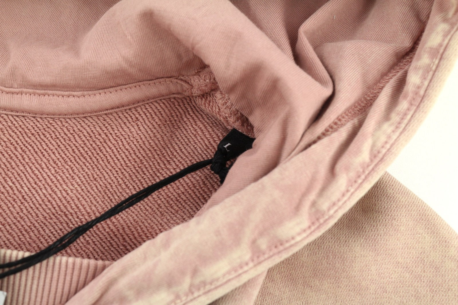 DIESEL F-Mikky Women's Hoodie L Peach Hood Asym Pocket Style Pullover RRP195