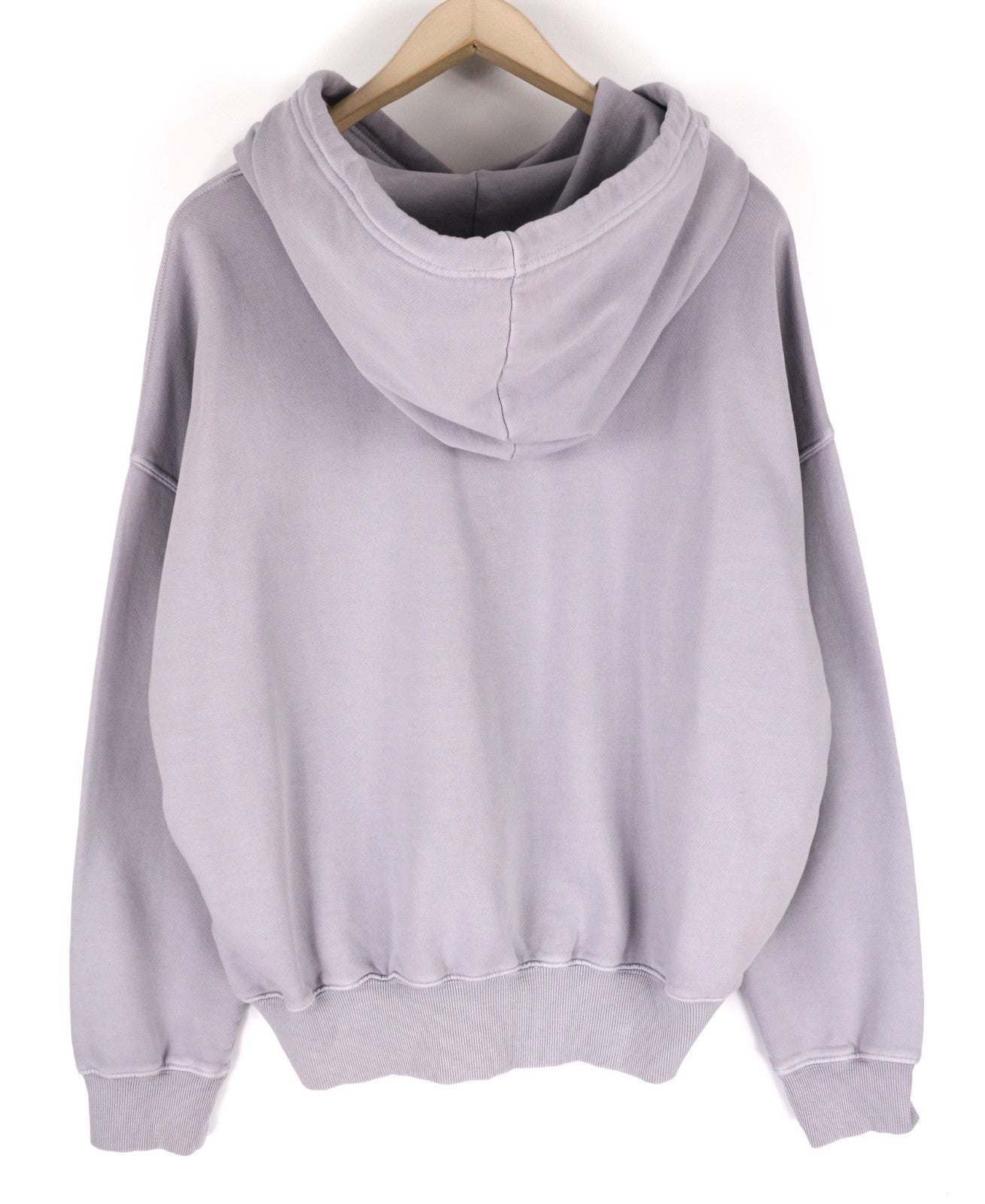 DIESEL F-Magdalena Women's Hoodie XL Purple Washed Hood Strap Pull On RRP175