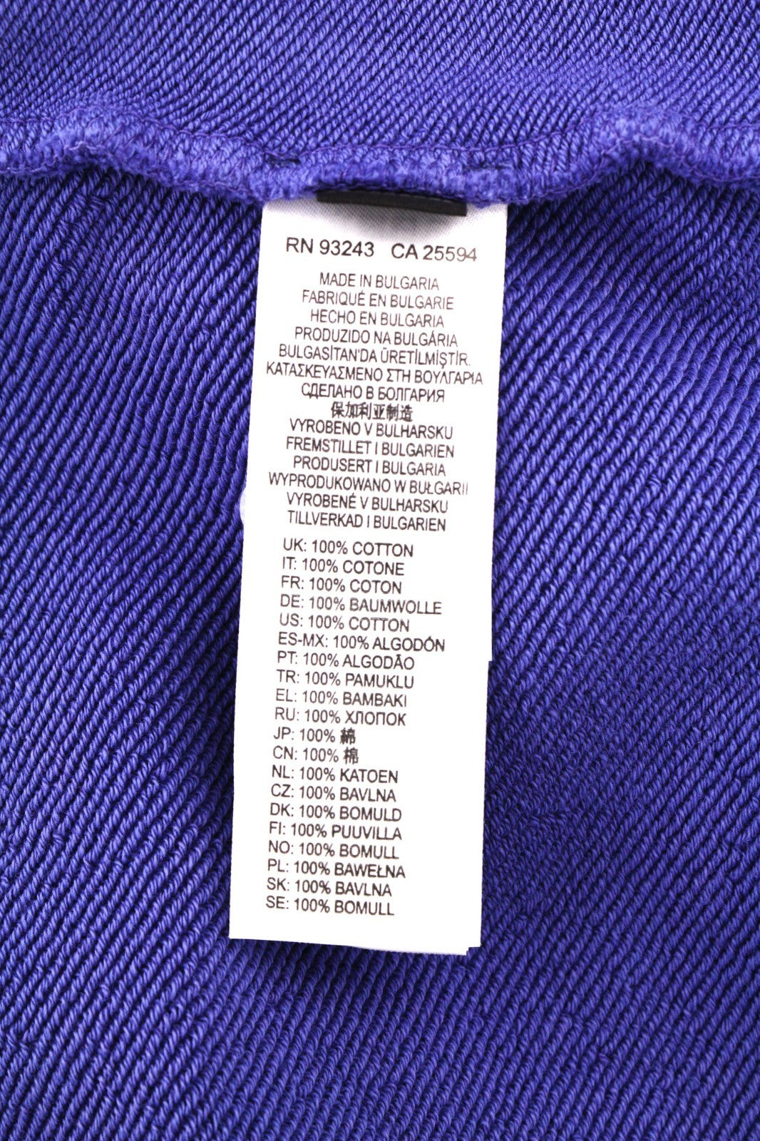 DIESEL F-Mikky Women's Hoodie M Blue Hood Asym Pocket Strap Logo Pullover RRP195