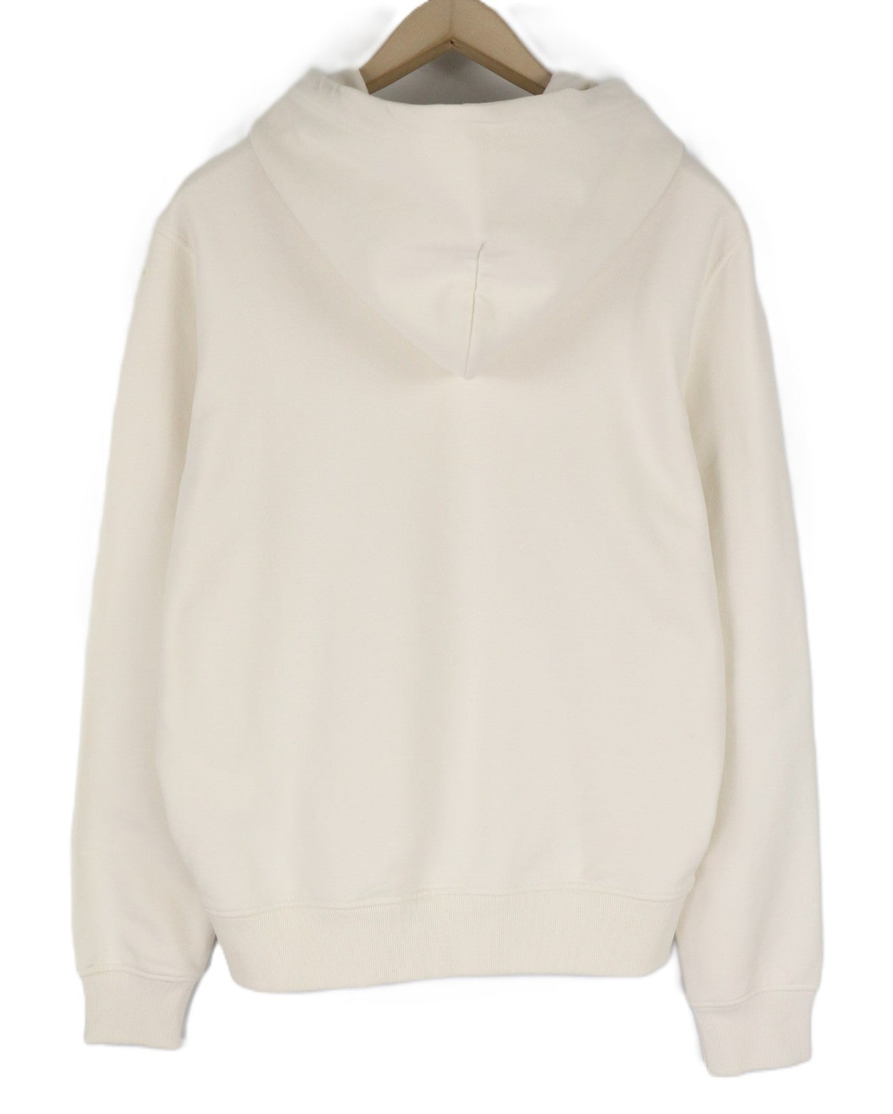 DIESEL S-Ginn-Hood Men's Hoodie M Beige Hood Kangaroo Strap Cotton Pullover