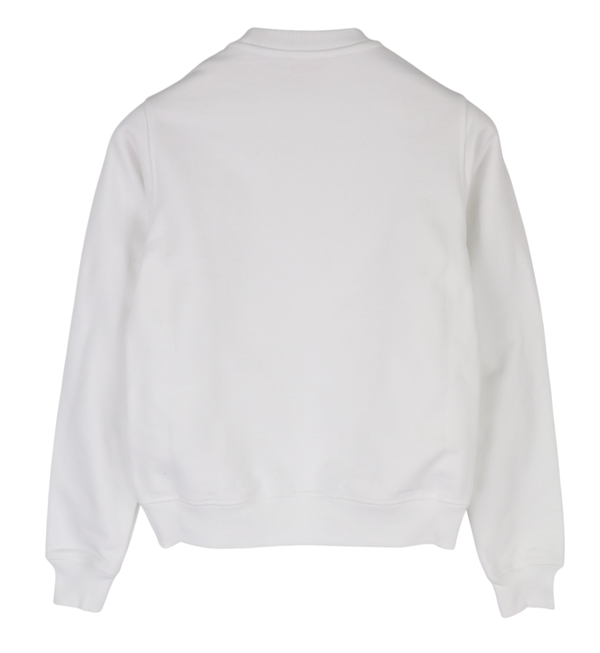DIESEL F-Reggy-Doval Women's Sweatshirt 2XS White Crew Cotton Logo Pullover